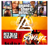 GTA 5 + RDR 2 + MORTAL KOMBAT 11 + PS4/PS5