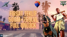 ⭐⭐⭐GTA Online 500M + 750 Level + Full Unlock!⭐⭐⭐