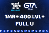 ⭐ GTA Online 1MR + 400 Level + Full Unlock ⭐