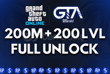 ⭐ RİSKSİZ 200M + 200 Level + Full Unlock ⭐