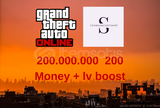 GTA ONLİNE 200M +200 LV (BANSIZ)