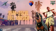 ⭐GTA Online 25M + 25 Level + Full Unlock!⭐