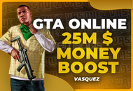 ⭐ GTA ONLİNE +25M $ Money Boost ⭐