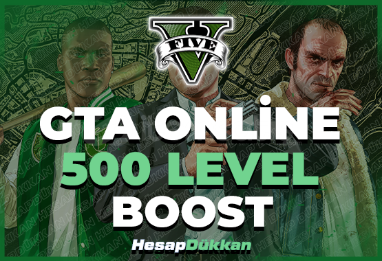 ⭐GTA Online 500 Level Boost!⭐ ⭐GTA Online 500 Level Boost!⭐