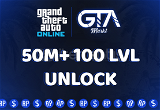 ⭐GTA Online 50m + 100 Level Boost!!⭐