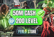 GTA Online 50M + 200 Level + Full Unlock