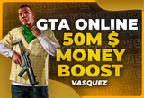 ⭐ GTA ONLİNE +50M $ Money Boost⭐