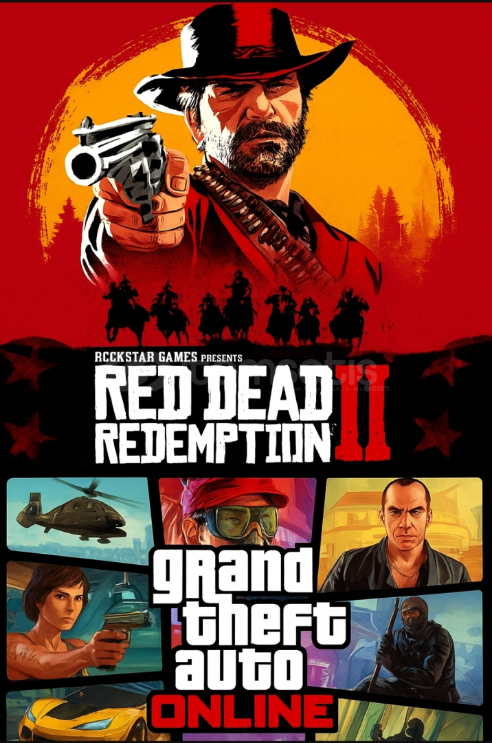 GTA ONLİNE VE RDR 2  GTA ONLİNE VE RDR 2