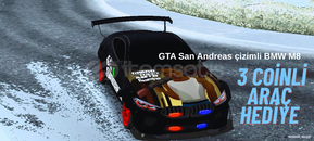 gta San Andreas çizimli bmw m8