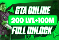 GTA V Enhanced/Legacy 200 LEVEL + 100M PARA