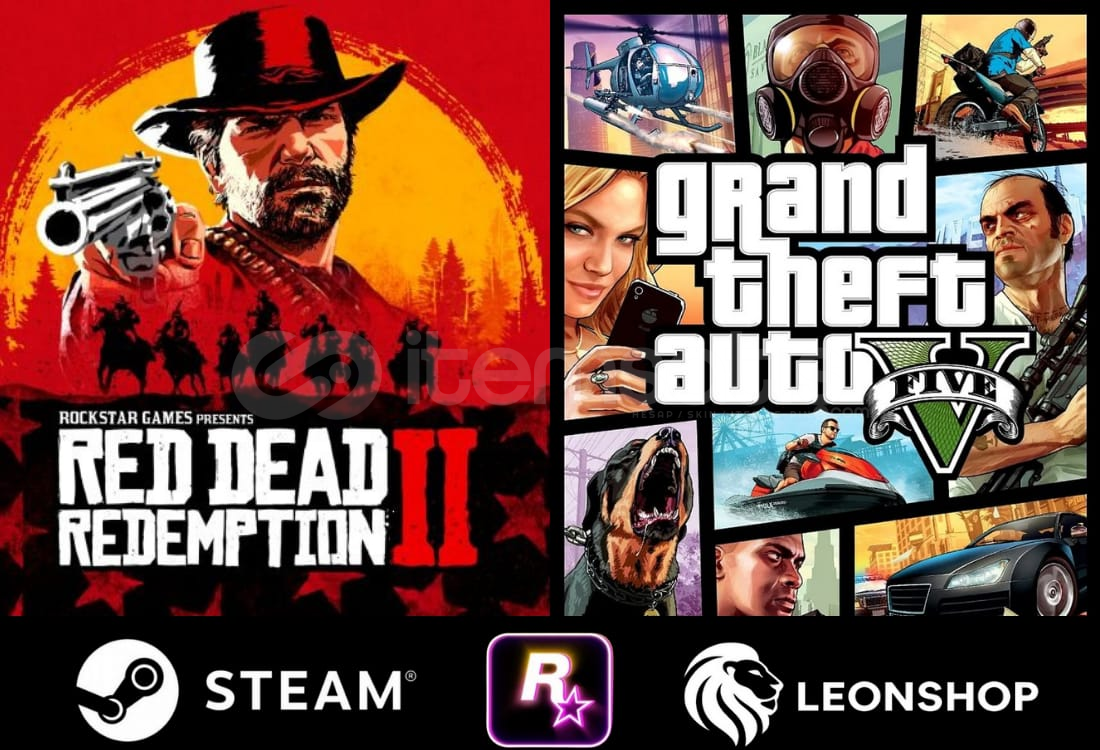 ⚡️ GTA V + RDR 2 ⚡️ GARANTİLİ OTO TESLİMAT ⚡️ GTA V + RDR 2 ⚡️ GARANTİLİ OTO TESLİMAT