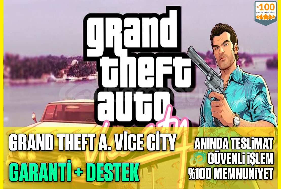 ⭐️☘️GTA Vice City❤️Garanti & Sorunsuz☘️ ⭐️☘️GTA Vice City❤️Garanti & Sorunsuz☘️