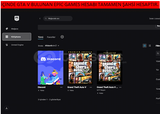 GTAV BULUNAN EPİC GAMES HESABI
