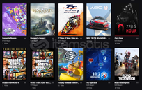 GtaV, The Crew 2, FM24, Watch Dogs 2, EPIC GAMES