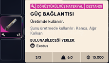 Güç Bağlantısı (Power Rod) x3 –Ucuz Gerçek Stok!