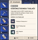 GÜDÜMLÜ BOMBA TASLAK - BLUEPRINT