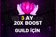 ⭐[GUİLD İÇİN] 3 AYLIK 20X BOOST ⭐