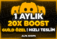 ⭐[GUİLD ÖZEL] 1 AYLIK 20X BOOST⭐
