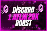 ⭐️ [GUİLD ÖZEL HIZLI!] 1 AYLIK 20 BOOST