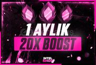 ⚡Guild Özel - Stokta | 1 Ay 20x Boost (BOTSUZ)