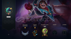 Gümüş 3 EUW LOL HESABI YÜKSEK MMR SMURFLEMELİK