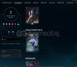 Gümüş 4 Leauge Of Legends Hesabı Zed Kostümlü