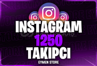 ⭐[GÜNCEL]✅ İnstagram 1250 Takipçi