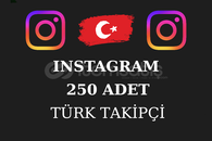 ⭐[GÜNCEL]✅ İnstagram 250 Türk Takipçi