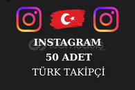 ⭐[GÜNCEL]✅ İnstagram 50 Türk Takipçi