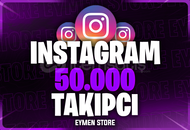 ⭐[GÜNCEL]✅ İnstagram 50.000 Takipçi