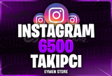 ⭐[GÜNCEL]✅ İnstagram 6500 Takipçi