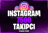 ⭐[GÜNCEL]✅ İnstagram 7500 Takipçi