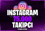 ⭐[GÜNCEL]✅ İnstagram 75.000 Takipçi