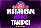 ⭐[GÜNCEL]✅ İnstagram 8500 Takipçi