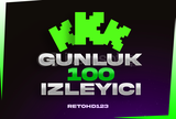 ⭐ GÜNLÜK ⭐ AKTİF 100 CANLI İZLEYİCİ