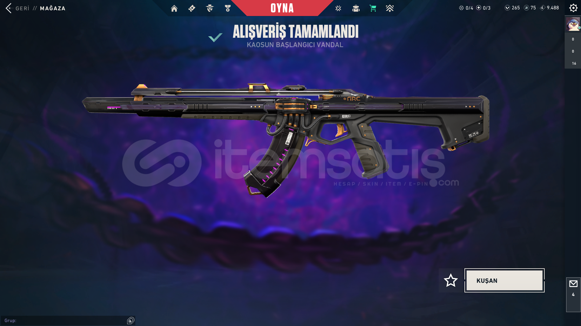 GURME SKİNLERLE DOLU UNRANKED HESAP GURME SKİNLERLE DOLU UNRANKED HESAP