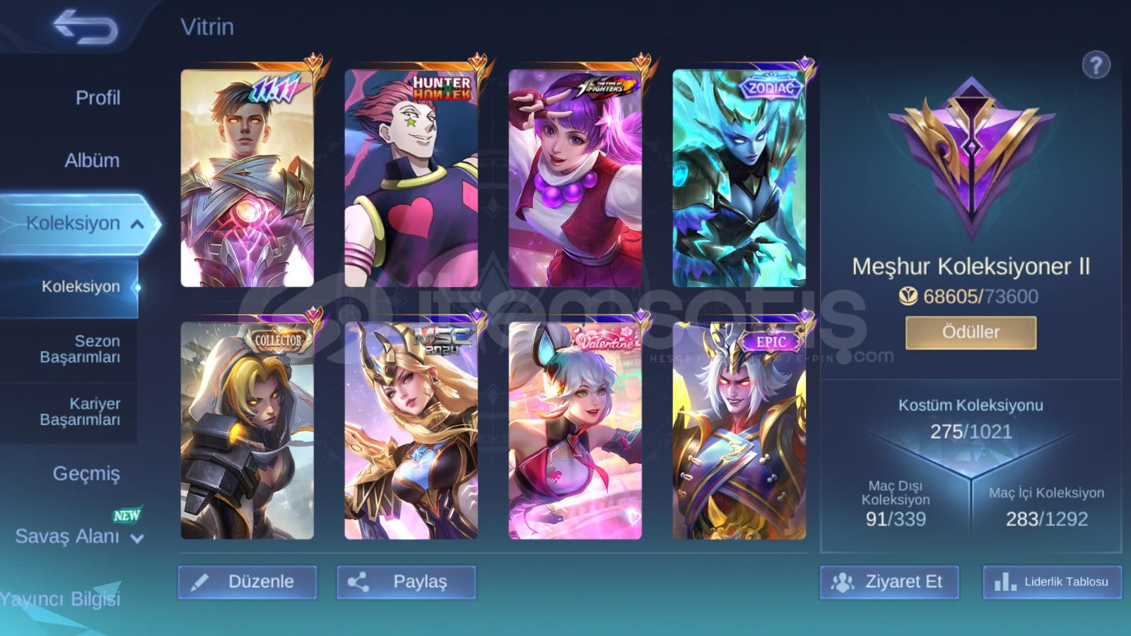 GUS 11.11 CECİ HUNTER GUNI KOF EPİC BASE  GUS 11.11 CECİ HUNTER GUNI KOF EPİC BASE