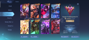 Gus ve DYROTH KOF FRANKO LEGEND Max hesap 