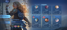 Gusion Legendli Saygın 4 Hesap