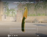 Gut knife lore statrak