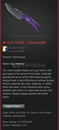 Gut Knife | Ultraviolet