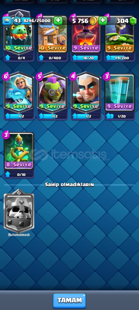 Güvenilir Clash Royale hesabı Güvenilir Clash Royale hesabı