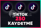 [GÜVENİLİR TEK SERVİS] 250 TİKTOK KAYDETME