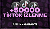 [GÜVENİLİR TEK SERVİS] 50.000 TİKTOK İZLENME