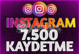 [GÜVENİLİR TEK SERVİS]7.500 Kaydetme İnstagram