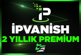 ⭐️[GÜVENLİ] +2 YILLIK İPVANİSH PREMİUM HESAP⭐️