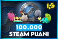 ⭐[GÜVENLİ + HIZLI] 100.000 Steam Puanı