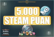 ⭐[GÜVENLİ + HIZLI] 5.000 Steam Puanı