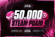 ⭐[GÜVENLİ + HIZLI] 50.000 Steam Puanı