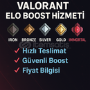 ✅ Güvenli & Hızlı Valorant ELO Boost Hizmeti